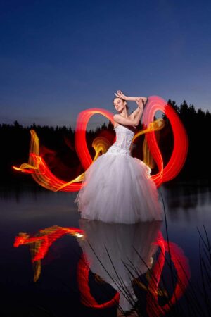 F - Lightpainting Workshop mit Model - 0525