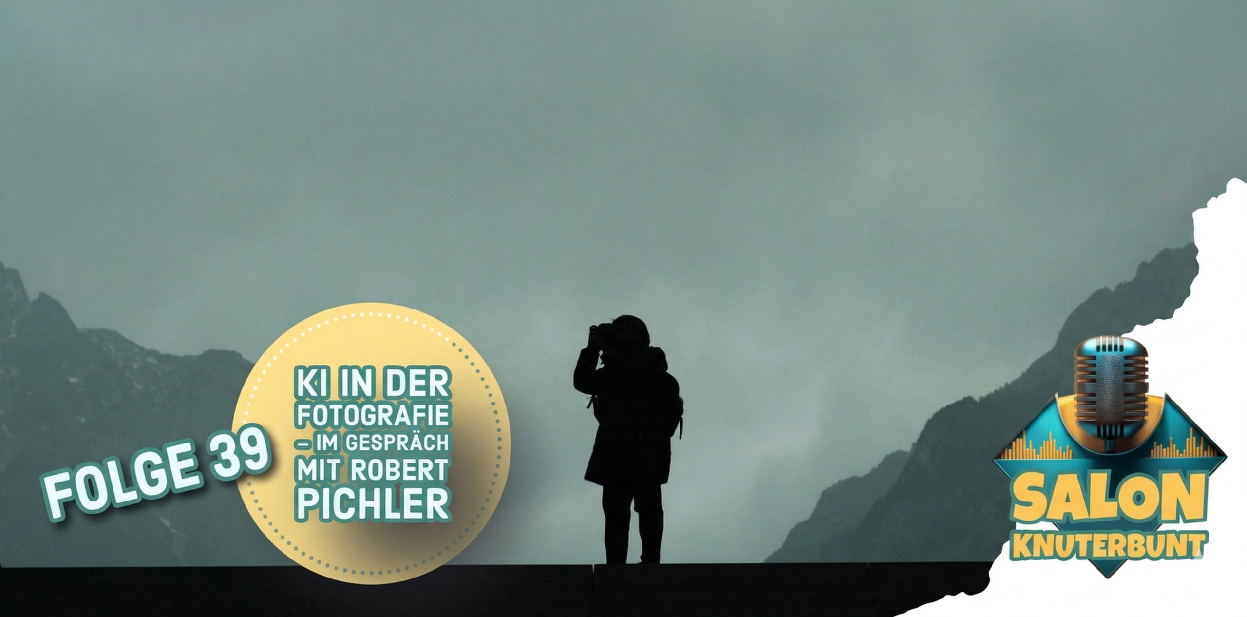 künstliche intelligenz in der fotografie - podcast | Salon Knuterbunt | Robert Pichler - Headerbild | Folge 39